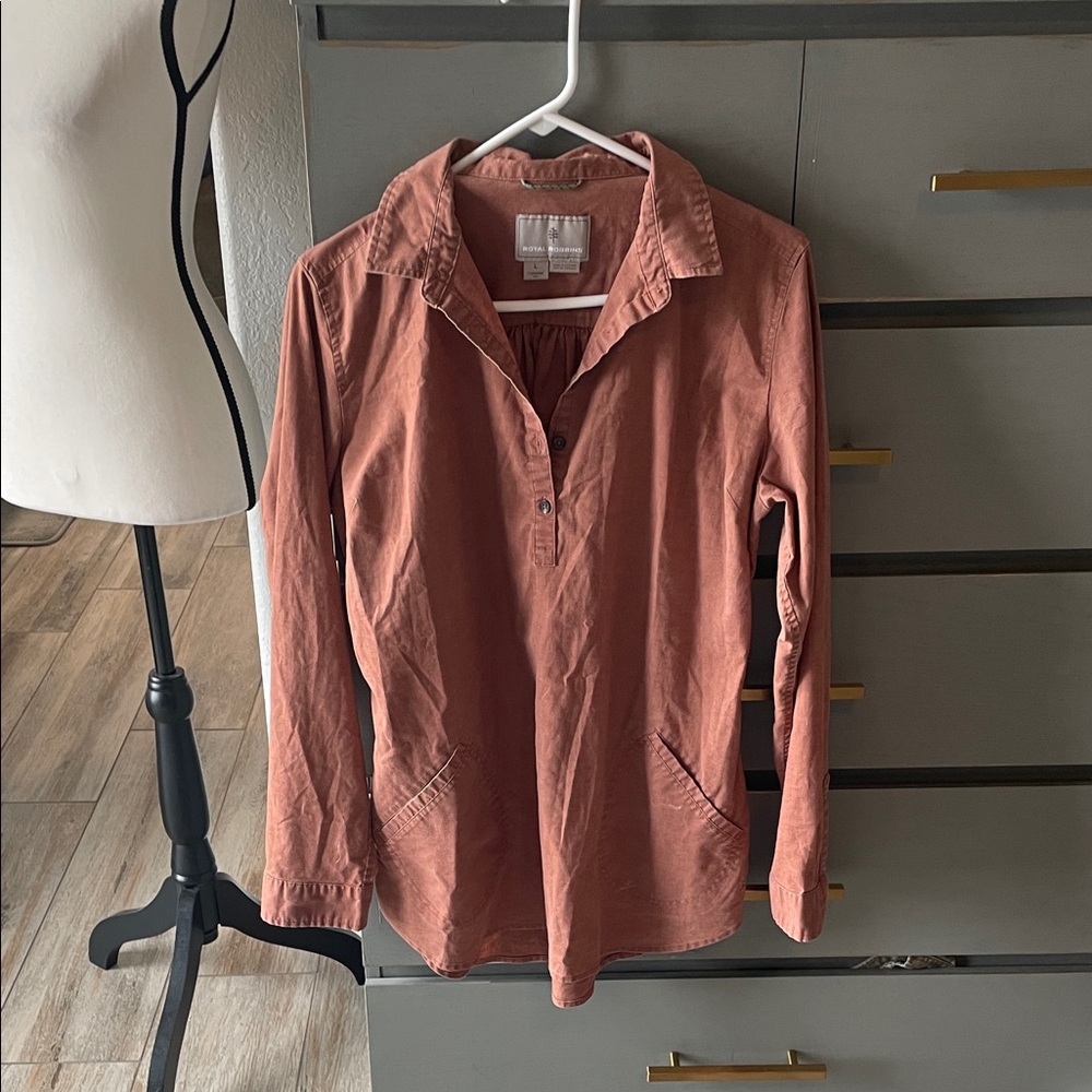 Royal Robbins Women's Terracotta Blouse
